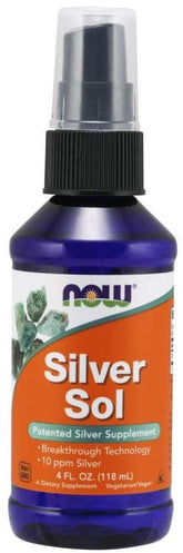 Kolloidales Silber Silber Sol Silber 10 ppm 118 ml NOW FOODS